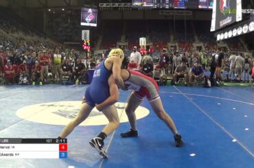 Cadet FS 152 Round of 64 - Bryson Hervol (IA) vs. Jacob Edwards (NY)