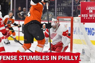 Red Wings Shutout by Philly in Goalie Duel | Detroit’s Offense Stumbles in Compher & Kostin’s Return