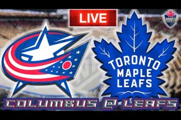 Columbus Blue Jackets vs Toronto Maple Leafs LIVE Stream Game Audio  | NHL LIVE Stream Cast & Chat