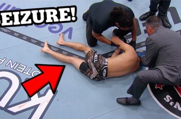 Bryce Mitchell Has Seizure After Scary Knockout vs Josh Emmett at UFC 296 - Doctor Reacts