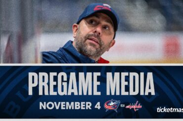Head Coach Pascal Vincent on the BELIEF SYSTEM & Yegor Chinakhov's Return❗️| Pregame Media (11/4/23)