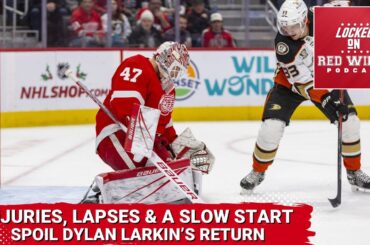 Injuries & Lapses Spoil Larkin's Return | DeBrincat Scores Twice -- Tallying 400th Career Point