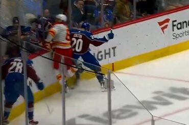 Ross Colton injured Chris Tanev by hitting him at full speed