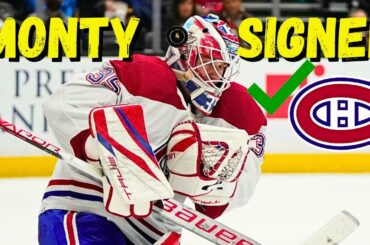 Habs Finally Sign Goalie Sam Montembeault