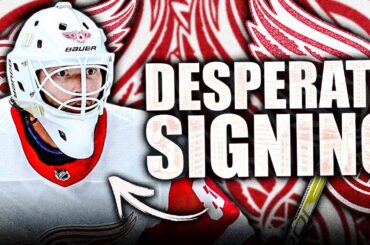 STEVE YZERMAN MAKES A DESPERATE SIGNING: DETROIT RED WINGS SIGN GOALIE MICHAEL HUTCHINSON (NHL News)