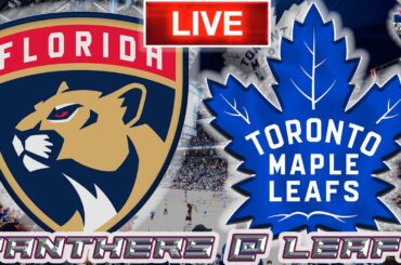 Florida Panthers vs Toronto Maple Leafs LIVE Stream Game Audio  | NHL LIVE Stream Gamecast & Chat