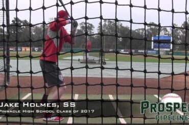 Jake Holmes Prospect Video, SS, Pinncacle High School Class of 2017