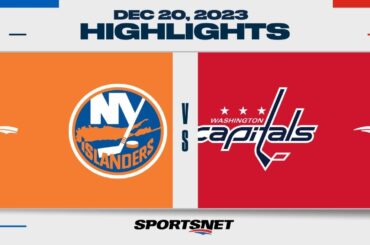 NHL Highlights | Islanders vs. Capitals - December 20, 2023