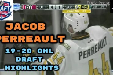 Jacob Perreault 2019-2020 OHL Draft Highlights