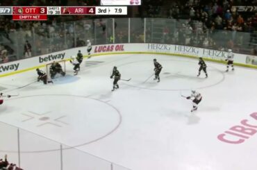 Karel Vejmelka makes a save vs Senators (12/19/2023)