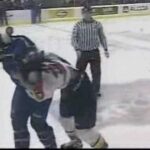 Olivier Legault vs Martin Aubin LHJMQ 29 10 04