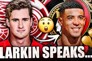 DYLAN LARKIN SPEAKS OUT ON MATHIEU JOSEPH & THE SCRUM… (Detroit Red Wings, Ottawa Senators News) NHL