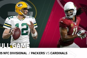 2015 NFC Divisional Round: Packers vs. Cardinals | NFL Full Game
