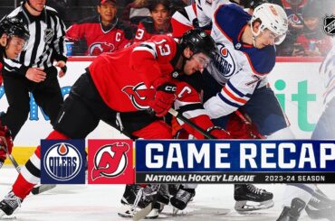 Oilers @ Devils 12/21 | NHL Highlights 2023