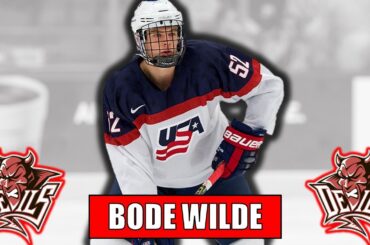 Cardiff Devils Sign Bode Wilde