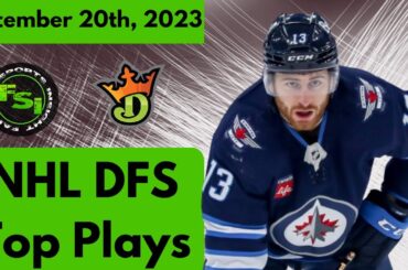 NHL DFS Top Plays - WEDNESDAY December 20th - FSi DFS - DraftKings Main Slate Picks