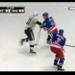 Crosby hit by Marc Staal Dec 3rd 2008