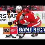 Flyers @ Red Wings 12/22 | NHL Highlights 2023