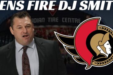 Breaking News: Ottawa Senators Fire Head Coach DJ Smith