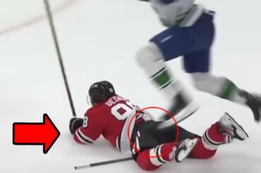 Connor Bedard got so MAD at what Pettersson did to him...