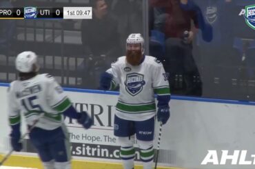 Colton Saucerman scores first AHL goal