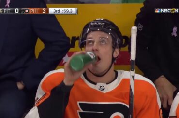 Justin Braun EN Goal - Philadelphia Flyers vs Pittsburgh Penguins (1/21/20)