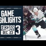 Seattle Kraken at Anaheim Ducks | 12/23 Game Highlights