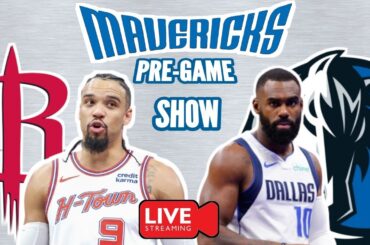 MAVS PRE GAME SHOW | Mavs vs Rockets | Game 28 of 82 | Can the Mavs be competitive?