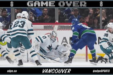 Canucks vs San Jose Sharks Post Game Analysis - Dec 23, 2023 | Game Over: Vancouver