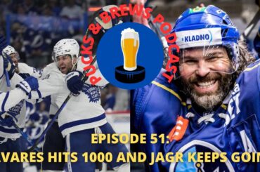 Pucks & Brews Episode 51: Tavares Hits 1000 And Jagr Keeps On Going