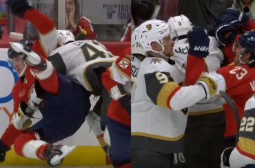 Scrum Ensues After Paul Cotter With A UFC Take Down On Matthew Tkachuk