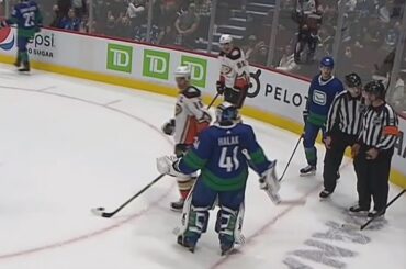 Jaroslav Halak Upset After Receiving Tripping Penalty Against Ryan Getzlaf