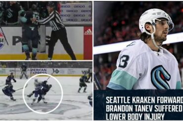 Watch 🔴 Brandon Tanev Injured After Hit From Nils Hoglander | Tanev Injury Video | Kraken vs Canucks