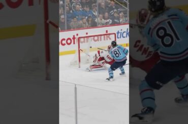 Kyle Connor’s Top Shelf Goal vs Carolina Hurricanes🔥 #winnipegjets