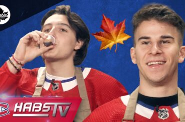 European Habs prospects try Quebec maple products