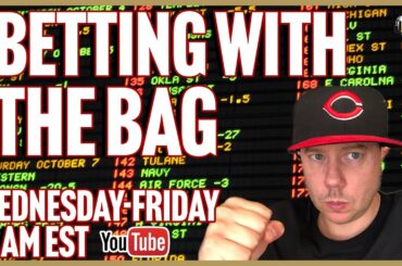 NHL | NCAAF | NCAAB | NBA | Sports Betting Live | Betting with the Bag | Wed, Dec 27th, 2023