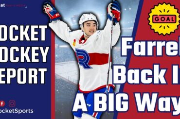 Sean Farrell Makes A Statement In First Game Back From Injury | Montreal Canadiens | Habs