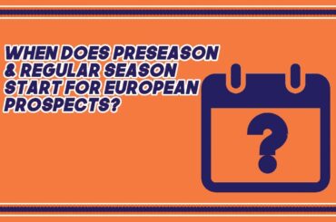 When does the 2021-22 season begin for Islanders prospects in Europe?