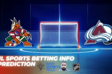 Arizona Coyotes VS Colorado Avalanche : NHL Betting Info For 12/27/23