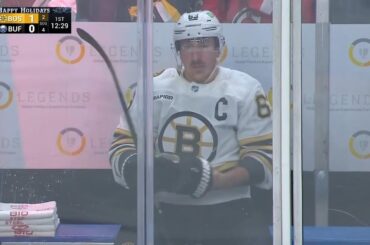 Brad Marchand Unsportsmanlike Conduct Penalty For Chirping Ref