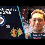 Free NHL Betting Pick- Winnipeg Jets vs. Chicago Blackhawks, 12/27/2023: Scott's Selections