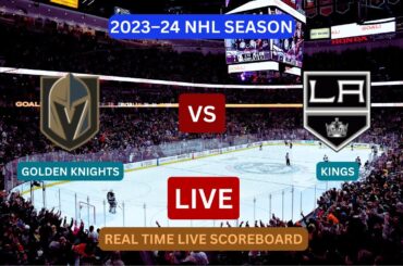 Vegas Golden Knights Vs Los Angeles Kings LIVE Score UPDATE Today Hockey NHL Season Dec 28 2023