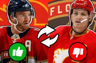 Who Won the Tkachuk/Huberdeau & Weeger Trade? | Florida Panthers/Calgary Flames(NHL Trade Breakdown)