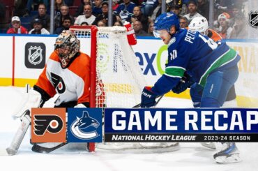 Flyers @ Canucks 12/28 | NHL Highlights 2023