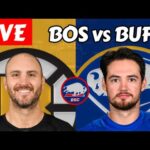 Buffalo Sabres vs. Boston Bruins | NHL Livestream (Live Reaction) - 12/27/23