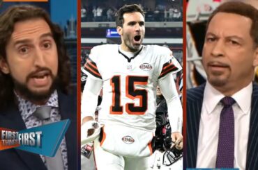 FIRST THINGS FIRST | "Joe Flacco for comeback POY!" - Nick Wright reacts Browns 37-20 win over Jets