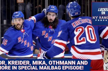 Rangers mailbag! Igor Shesterkin, Jonathan Quick, Chris Kreider, Brennan Othmann and much more!