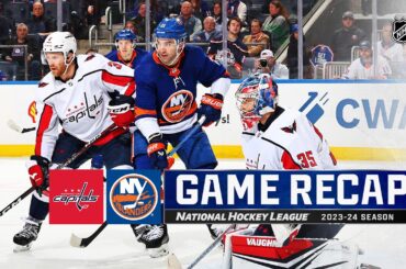 Capitals @ Islanders 12/29 | NHL Highlights 2023