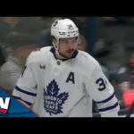 Auston Matthews Scores His 29th Off Of Mitch Marner's Solo Effort