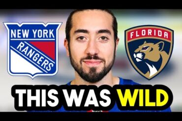 New York Rangers LOSE CLOSE GAME Against Florida Panthers!